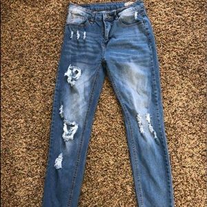 Fashion Nova Distressed Jeans